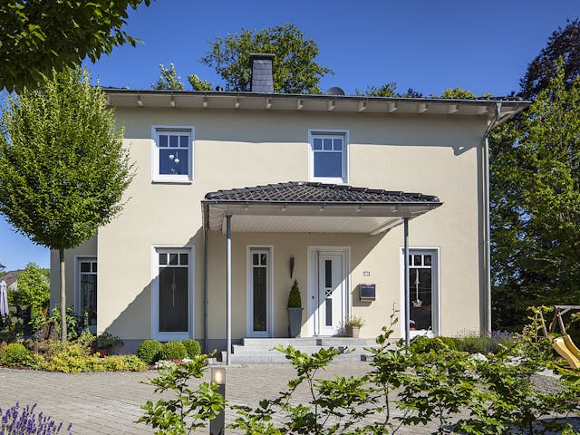 Massivhaus Conrad von Plan-Concept Massivhaus, Stadtvilla Außenansicht 1 Massivhaus Conrad von Plan-Concept Massivhaus, Stadtvilla Außenansicht 1