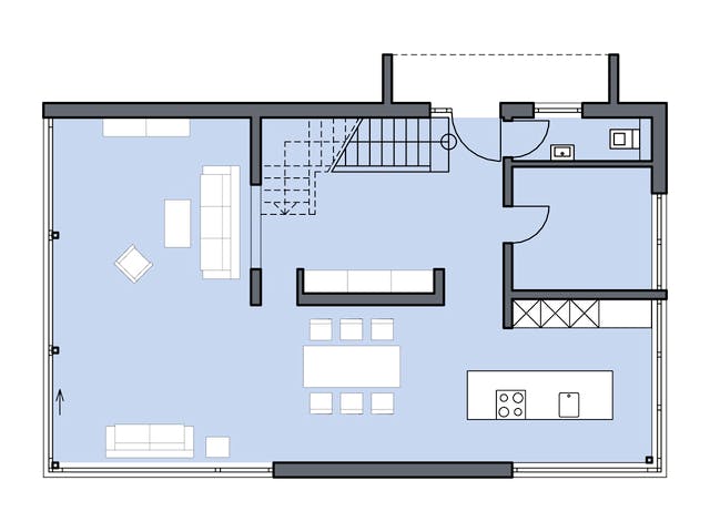 Massivhaus Immel von Plan-Concept Massivhaus, Satteldach-Klassiker Grundriss 1
