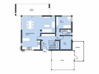 Massivhaus Zöllner von Plan-Concept Massivhaus, Satteldach-Klassiker Grundriss 1