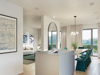 Massivhaus Kopenhagen von P & P Massivhaus Schlüsselfertig ab 338000€, Stadtvilla Innenansicht 2