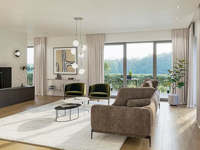 Massivhaus Lumi von P & P Massivhaus Schlüsselfertig ab 345000€, Cubushaus Innenansicht 1