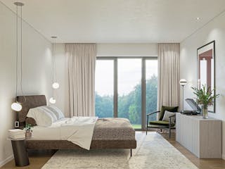 Massivhaus Lumi von P & P Massivhaus Schlüsselfertig ab 345000€, Cubushaus Innenansicht 3