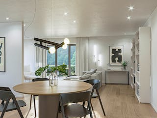 Massivhaus Nizza von P & P Massivhaus Schlüsselfertig ab 278000€, Bungalow Innenansicht 1