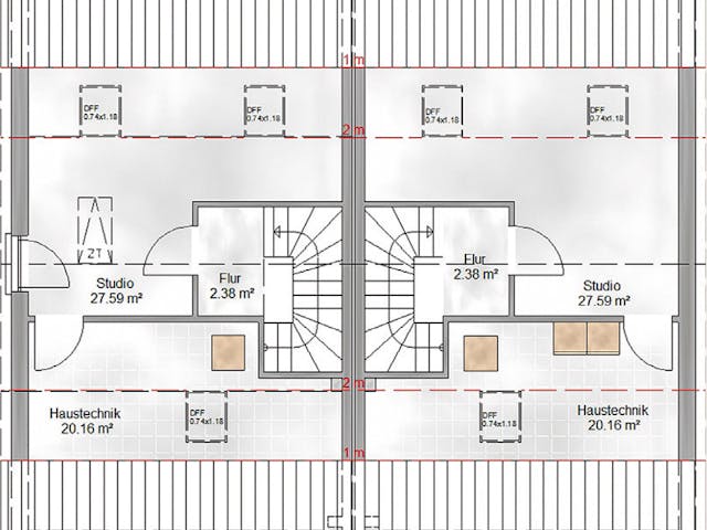 Massivhaus Salzburg von P & P Massivhaus Schlüsselfertig ab 299000€, Satteldach-Klassiker Grundriss 3