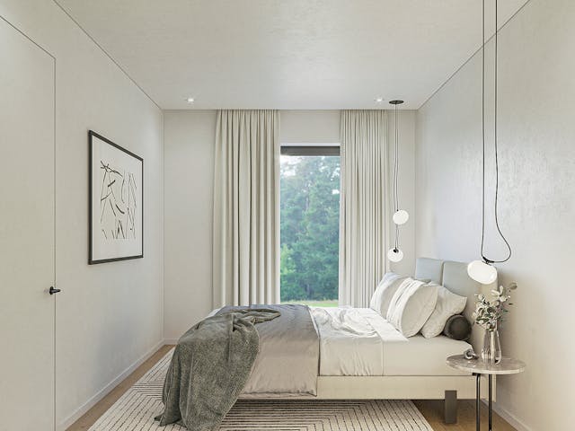 Massivhaus Salzburg von P & P Massivhaus Schlüsselfertig ab 299000€, Satteldach-Klassiker Innenansicht 3