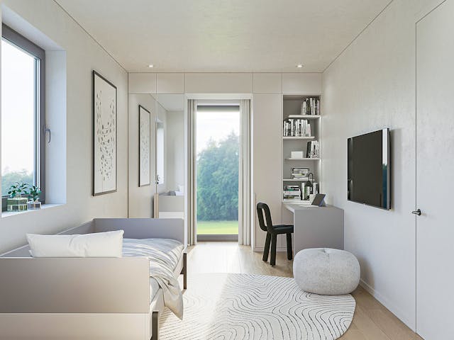 Massivhaus Salzburg von P & P Massivhaus Schlüsselfertig ab 299000€, Satteldach-Klassiker Innenansicht 4
