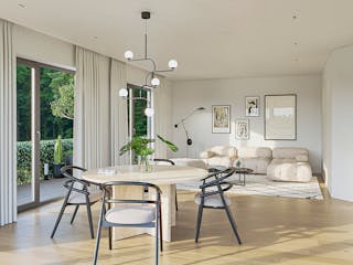 Massivhaus Verona von P & P Massivhaus Schlüsselfertig ab 309500€, Satteldach-Klassiker Innenansicht 1