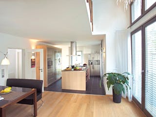 Fertighaus Musterhaus Erlangen von Fingerhut Haus Schlüsselfertig ab 548982€, Satteldach-Klassiker Innenansicht 2