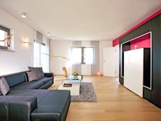 Fertighaus Musterhaus Erlangen von Fingerhut Haus Schlüsselfertig ab 548982€, Satteldach-Klassiker Innenansicht 1