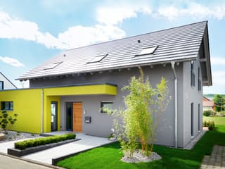 Fertighaus Koblenz von Fingerhut Haus Schlüsselfertig ab 571552€, Satteldach-Klassiker Außenansicht 1