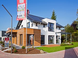 Fertighaus Wuppertal von Fingerhut Haus Schlüsselfertig ab 606177€, Satteldach-Klassiker Außenansicht 2