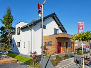 Fertighaus Wuppertal von Fingerhut Haus Schlüsselfertig ab 606177€, Satteldach-Klassiker Außenansicht 1