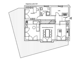 Fertighaus Glonn von Regnauer Hausbau Schlüsselfertig ab 498590€, Satteldach-Klassiker Grundriss 2