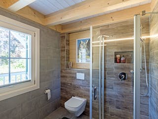 Blockhaus Urach von Rems-Murr-Holzhaus Ausbauhaus ab 298989€, Satteldach-Klassiker Innenansicht 3