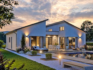 Fertighaus Bungalow Liberty M von RENSCH-HAUS, Bungalow Außenansicht 3