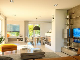 Fertighaus Life 150 von RENSCH-HAUS Schlüsselfertig ab 385718€, Satteldach-Klassiker Innenansicht 1