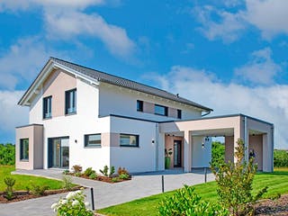 Fertighaus MH Palermo von RENSCH-HAUS, Satteldach-Klassiker Außenansicht 1