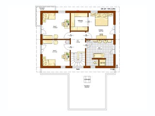 Fertighaus MH Palermo von RENSCH-HAUS, Satteldach-Klassiker Grundriss 2