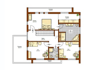 Fertighaus MH Victoria von RENSCH-HAUS, Cubushaus Grundriss 2