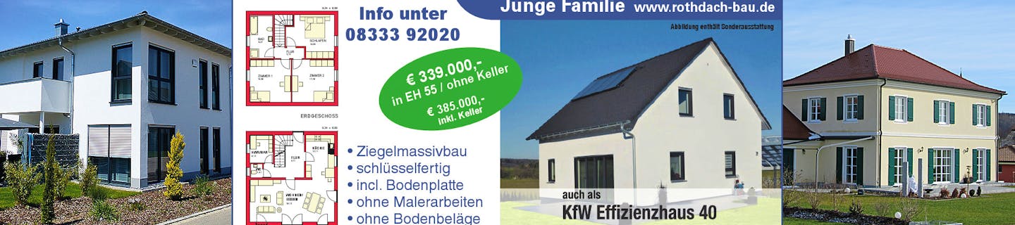 Massivhaus-Baupartner Rothdach