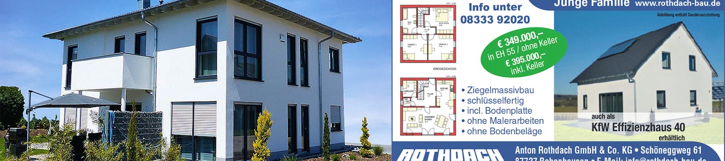 Massivhaus-Baupartner Rothdach