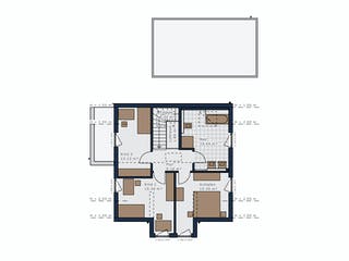 Fertighaus Sensation-E-133 E3 von SCHWABENHAUS Schlüsselfertig ab 394723€, Satteldach-Klassiker Grundriss 2