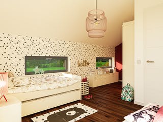 Fertighaus SmartSpace-E-120 E3 von SCHWABENHAUS Schlüsselfertig ab 338415€, Satteldach-Klassiker Innenansicht 2