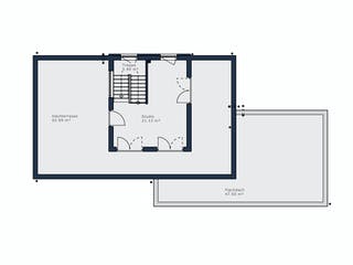 Fertighaus Solitaire-B-090 E5 von SCHWABENHAUS Schlüsselfertig ab 392357€, Bungalow Grundriss 2