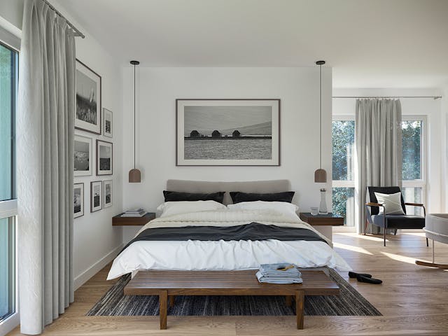 Fertighaus Solitaire Einfamilienhäuser von SCHWABENHAUS Schlüsselfertig ab 338066€,  Außenansicht 7