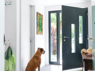 Fertighaus D 30-166.2 - Walmdach Doppelhaus von SchwörerHaus Schlüsselfertig ab 534901€, Stadtvilla Innenansicht 4