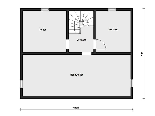 Fertighaus E 15-147.3 - Einfamilienhaus mit Terrasse von SchwörerHaus Schlüsselfertig ab 350350€, Grundriss 3