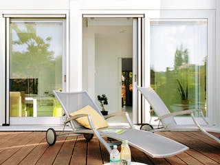 Fertighaus E 15-197.2 - Fertighaus mit Klinkerfassade von SchwörerHaus Schlüsselfertig ab 568042€, Außenansicht 3