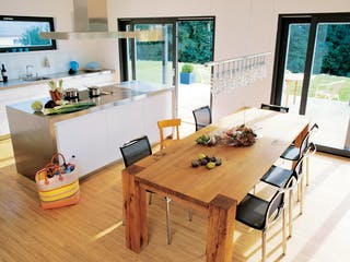 Fertighaus E 15-217.1 - Fertighaus mit 200 qm von SchwörerHaus Schlüsselfertig ab 630242€, Pultdachhaus Innenansicht 2