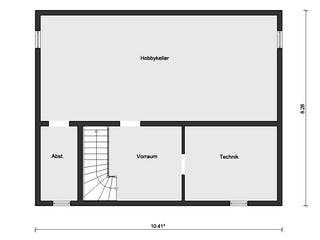Fertighaus E 20-148.4 - Stadtvilla mit großem Balkon von SchwörerHaus Schlüsselfertig ab 396437€, Stadtvilla Grundriss 3