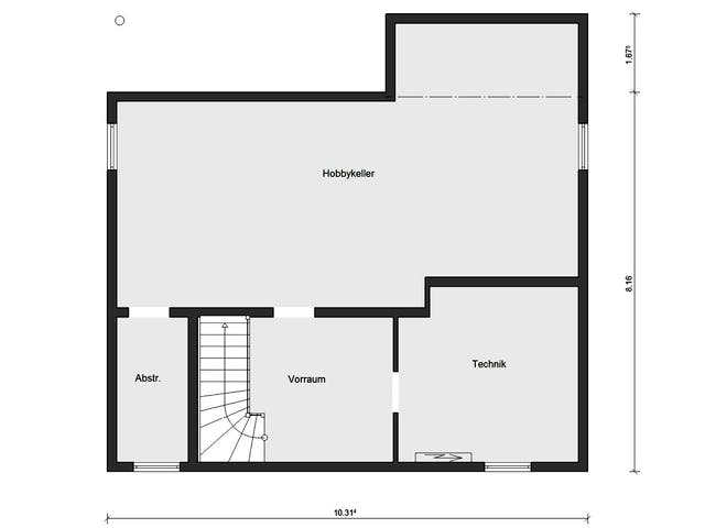 Fertighaus E 20-159.5 - Haus Kubus von SchwörerHaus Schlüsselfertig ab 523800€, Cubushaus Grundriss 3