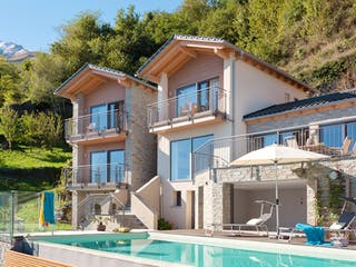 Fertighaus E 20-172.4 - Fertighaus mediterran von SchwörerHaus Schlüsselfertig ab 704818€, Außenansicht 2