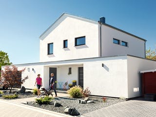 Fertighaus E 20-150.6 - Fertighaus individuell geplant von SchwörerHaus Schlüsselfertig ab 440372€, Außenansicht 2