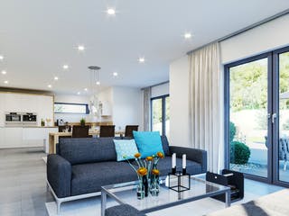 Fertighaus Selection-E-175 E4 von SCHWABENHAUS Schlüsselfertig ab 504278€, Stadtvilla Innenansicht 1