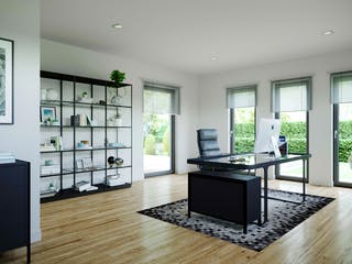Fertighaus Solitaire-E-165 E9 von SCHWABENHAUS Schlüsselfertig ab 505097€, Cubushaus Innenansicht 2