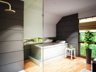 Fertighaus SOLUTION 125 V3 von Living Fertighaus Schlüsselfertig ab 350140€, Satteldach-Klassiker Innenansicht 3