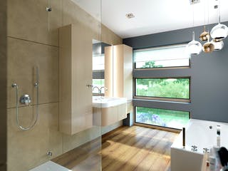 Fertighaus SOLUTION 204 V6 L von Living Fertighaus Schlüsselfertig ab 518569€, Stadtvilla Innenansicht 5