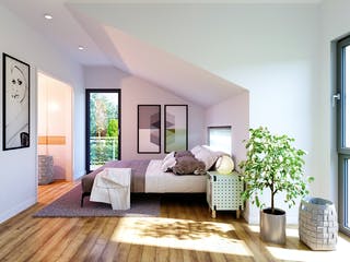 Fertighaus SOLUTION 230 V3 von Living Fertighaus Schlüsselfertig ab 540527€, Satteldach-Klassiker Innenansicht 4