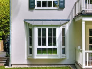 Fertighaus Steinhauser - Kundenhaus von Bau-Fritz Schlüsselfertig ab 920000€, Stadtvilla Außenansicht 7