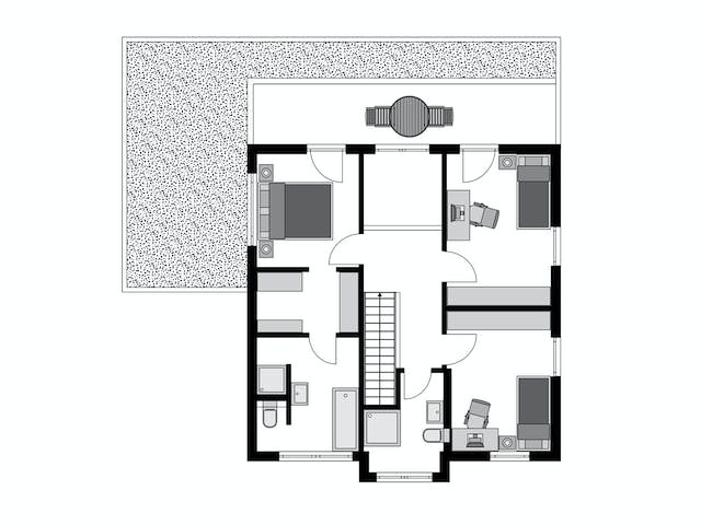 Fertighaus Klassiker CITY Gestaltungsidee GL 06 von STREIF Haus, Cubushaus Grundriss 2