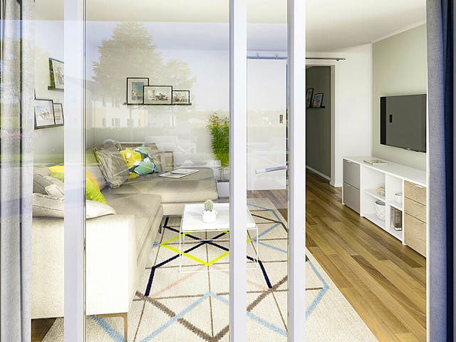 Massivhaus Aura 125 von Town & Country Haus Deutschland Schlüsselfertig ab 232050€, Satteldach-Klassiker Innenansicht 1
