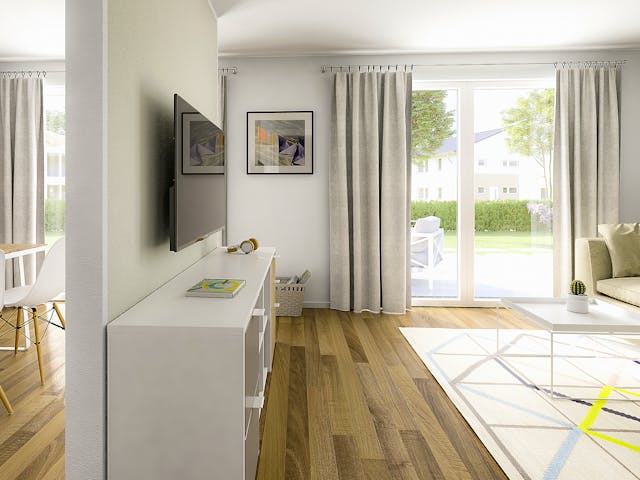 Massivhaus Aura 125 von Town & Country Haus Deutschland Schlüsselfertig ab 232050€, Satteldach-Klassiker Innenansicht 2