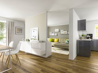 Massivhaus Aura 125 von Town & Country Haus Deutschland Schlüsselfertig ab 232050€, Satteldach-Klassiker Innenansicht 3