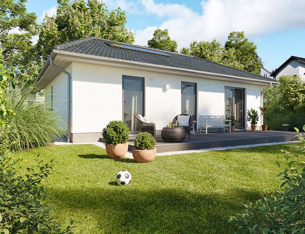 Massivhaus ab 172.000 Euro schlüsselfertig: Bungalow von Town & Country