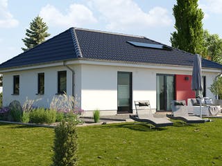 Massivhaus Bungalow 92 von Town & Country Haus Deutschland Schlüsselfertig ab 192950€, Bungalow Außenansicht 7