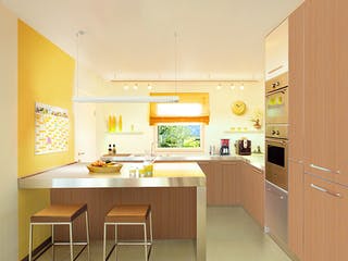 Massivhaus Flair 113 von Town & Country Haus Deutschland Schlüsselfertig ab 222850€, Satteldach-Klassiker Innenansicht 1